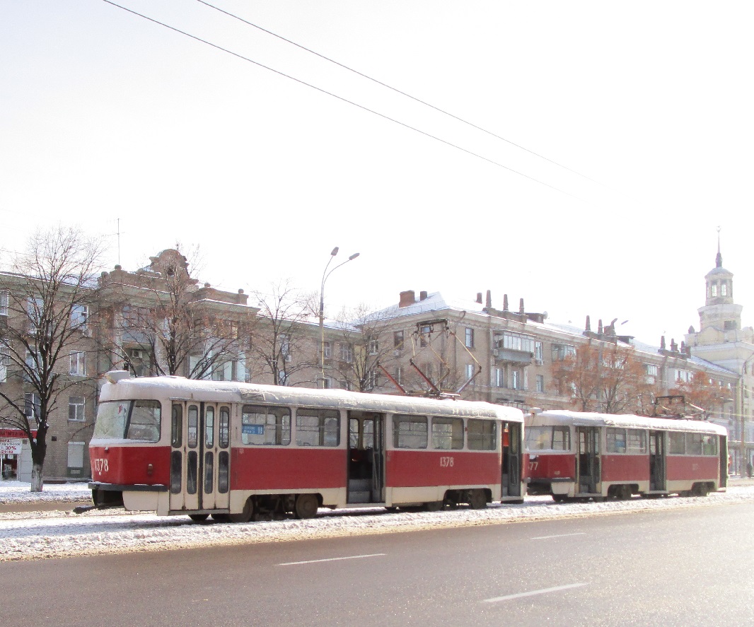 Днепр, Tatra T3SU № 1378
