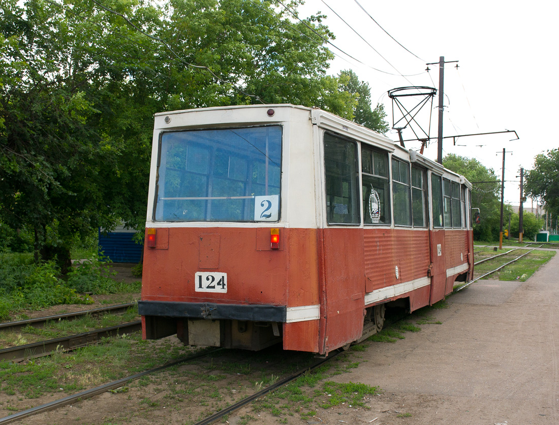 Омск, 71-605 (КТМ-5М3) № 124 Омск, 71-605 (КТМ-5М3) № 124