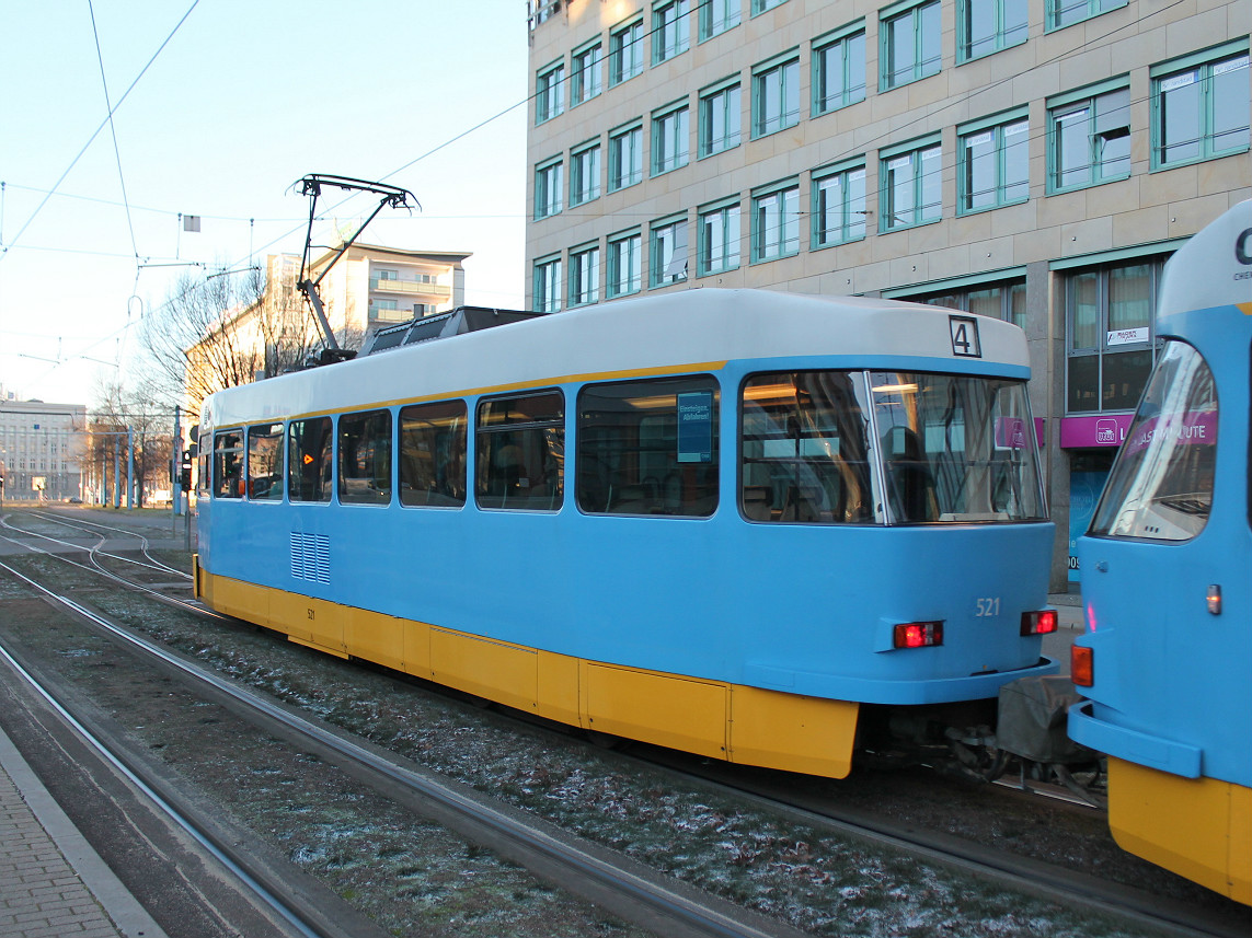 Хемниц, Tatra T3DM № 521