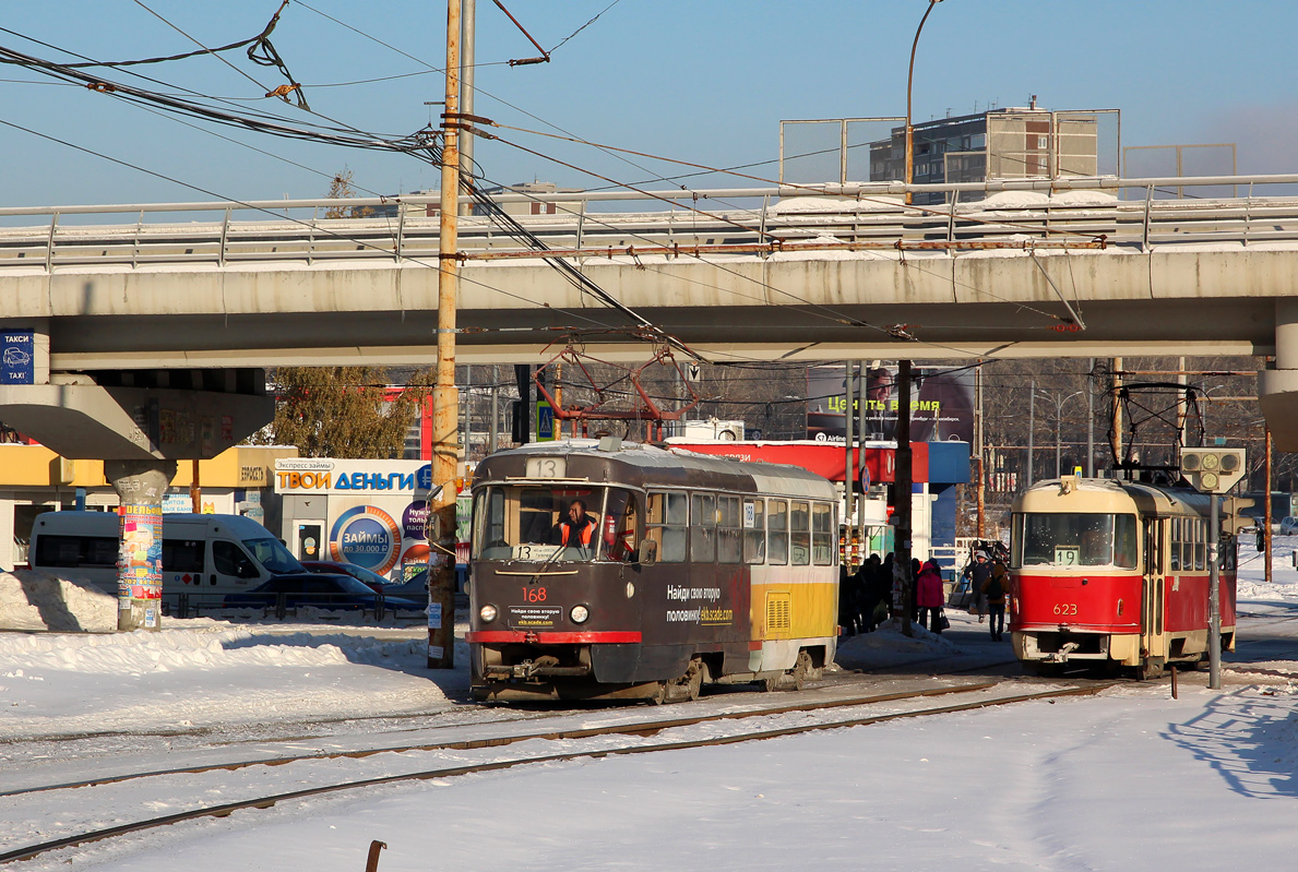 Екатеринбург, Tatra T3SU № 168