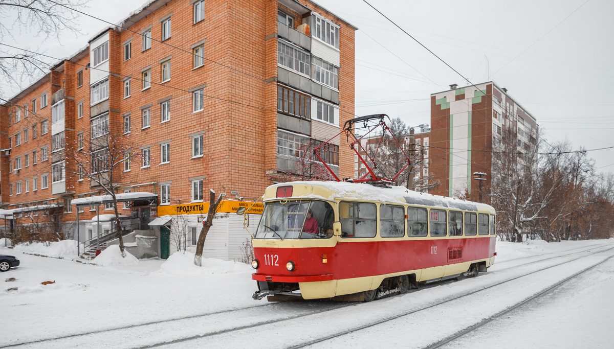 Iževsk, Tatra T3SU (2-door) č. 1112