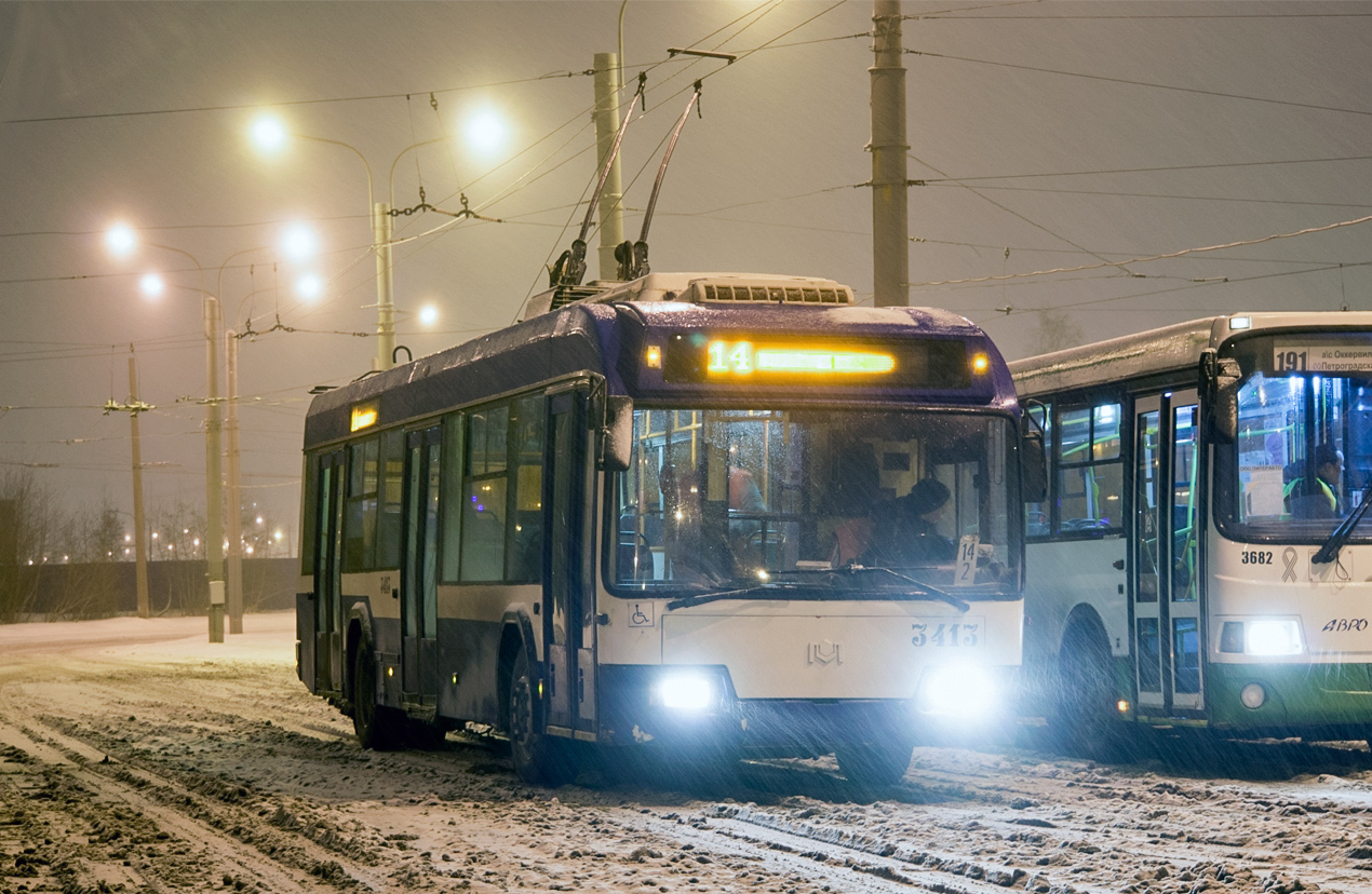 Санкт-Петербург, БКМ 321 № 3413