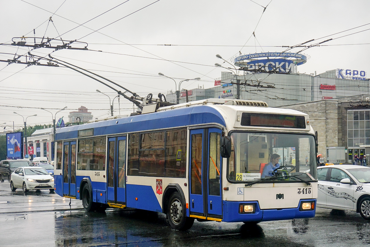 Санкт-Петербург, БКМ 321 № 3415