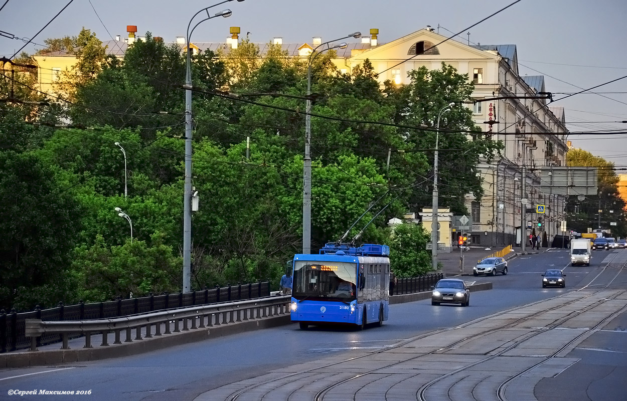 Москва, Тролза-5265.00 «Мегаполис» № 2180