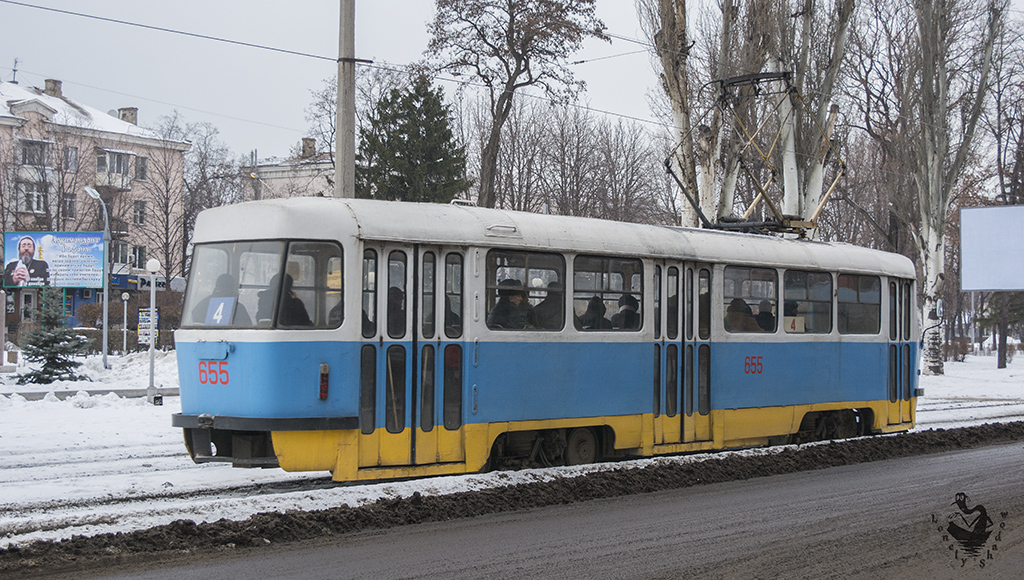 Каменское, Tatra T3SU № 655