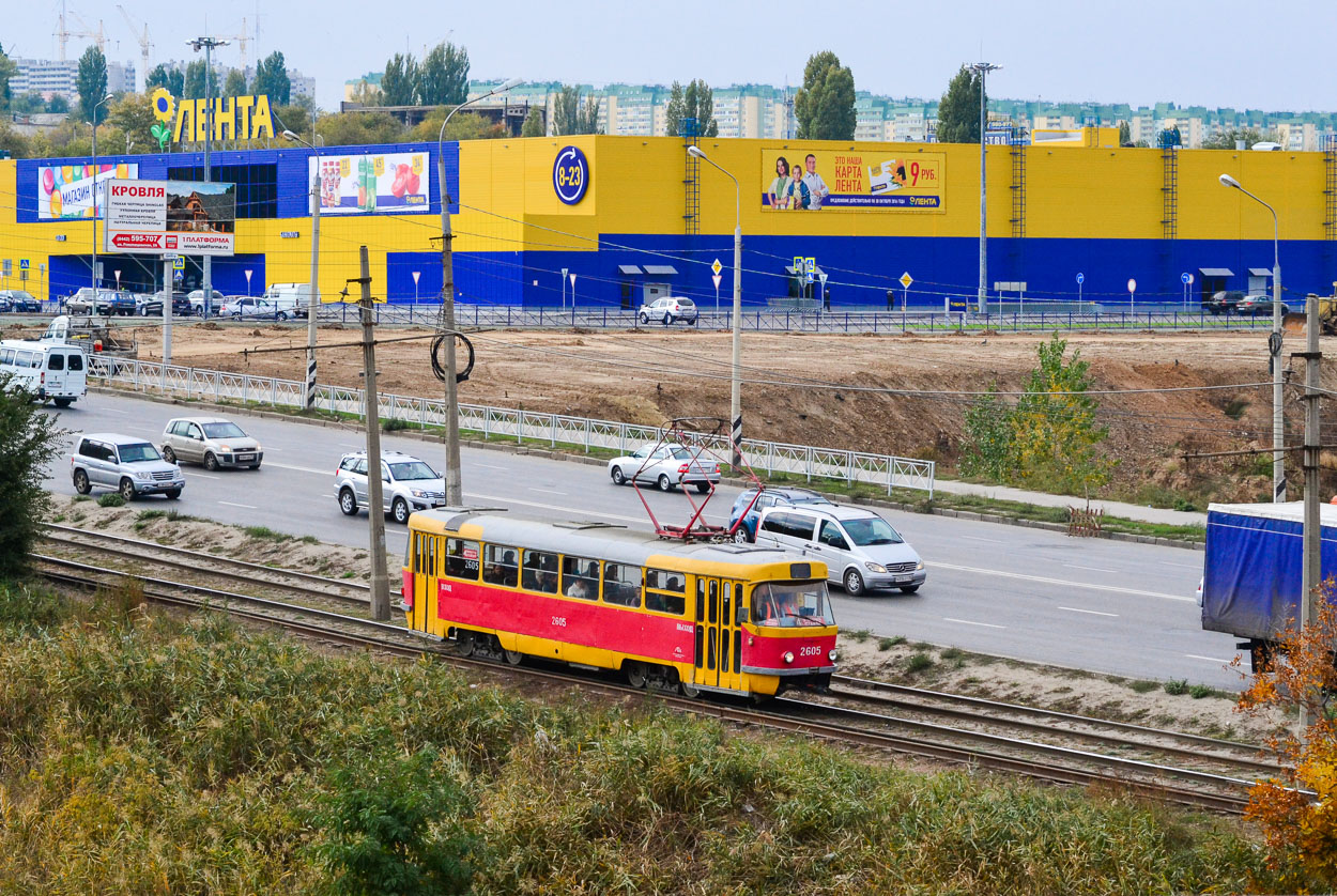 Volgograd, Tatra T3SU (2-door) # 2605