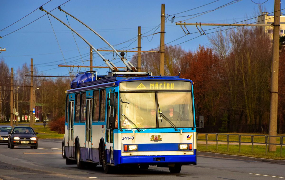 Рига, Škoda 14Tr18/6M № 24149