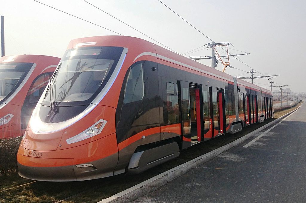 Циндао, Škoda 27T ForCity CSR Sifang № QT003