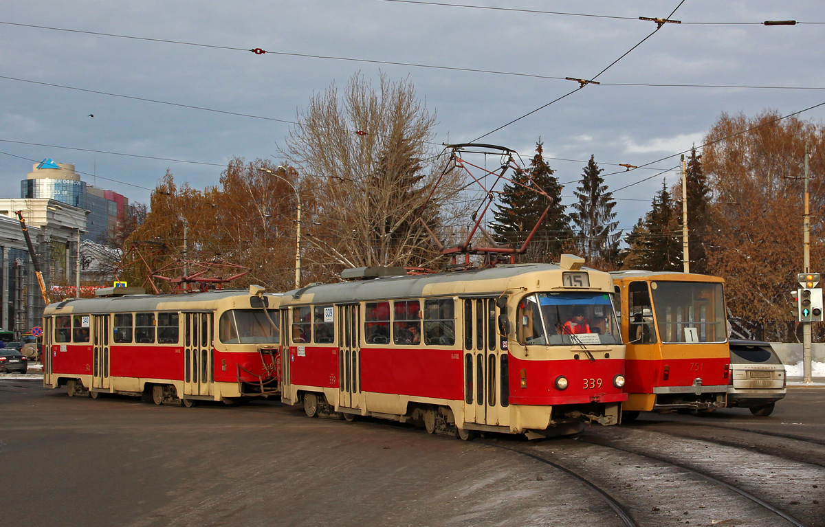 Екатеринбург, Tatra T3SU № 339