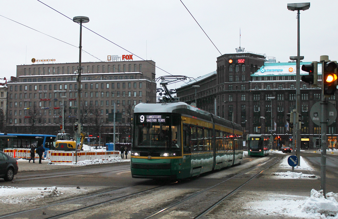 Хельсинки — Эспоо, Škoda ForCity Smart Artic MLNRV3 № 412