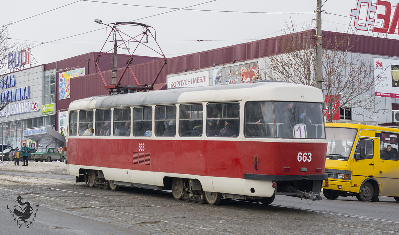 Каменское, Tatra T3SUCS № 663