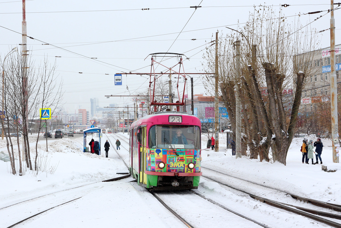 Екатеринбург, Tatra T3SU (двухдверная) № 117