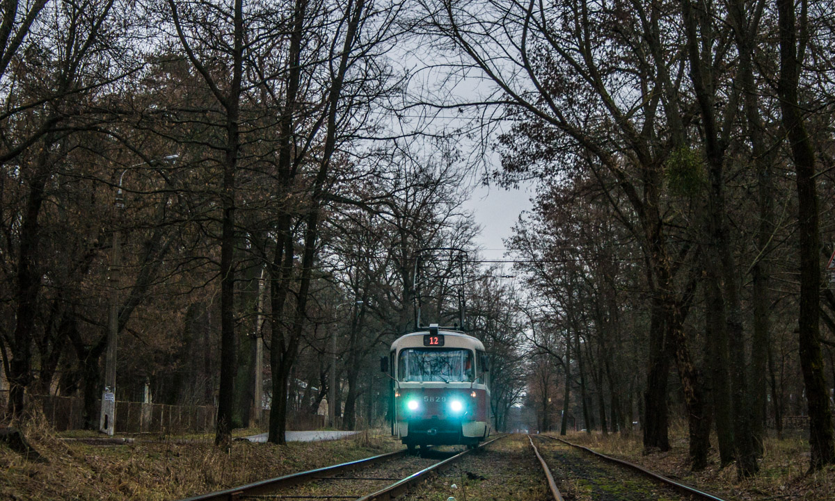 Киев, Tatra T3SU № 5829 Киев, Tatra T3SU № 5829