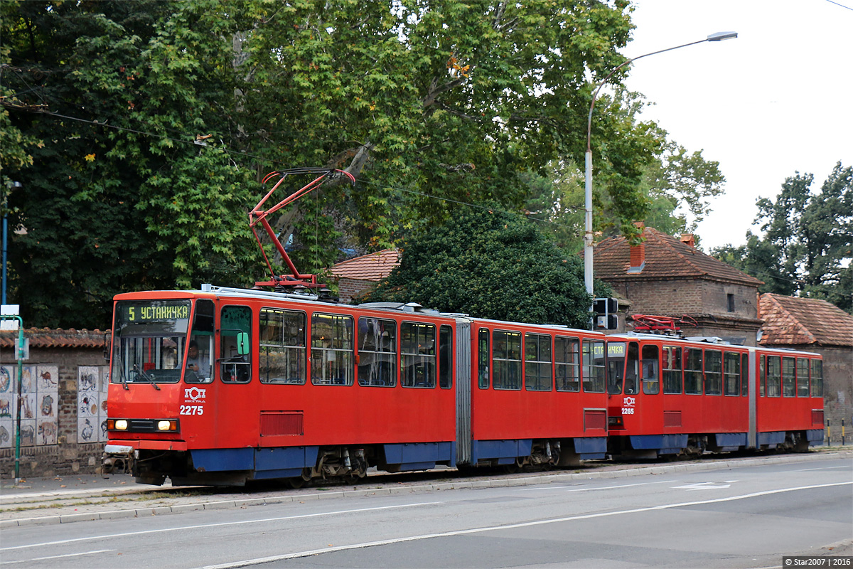 Белград, Tatra KT4YU-M № 2275