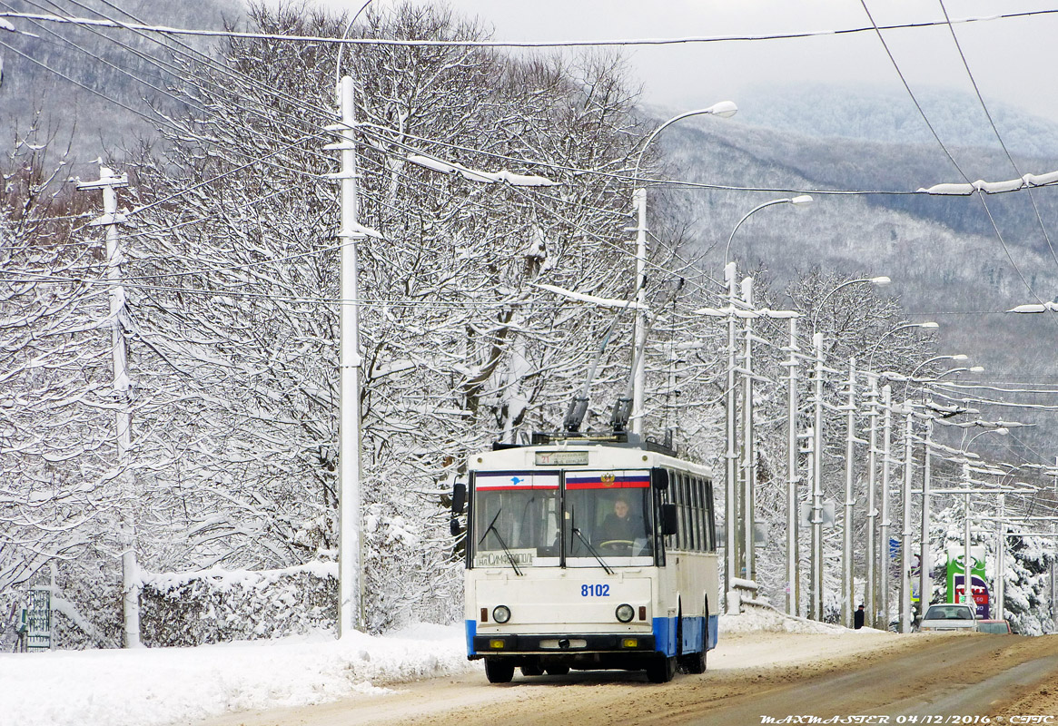 Крымский троллейбус, Škoda 14Tr89/6 № 8102
