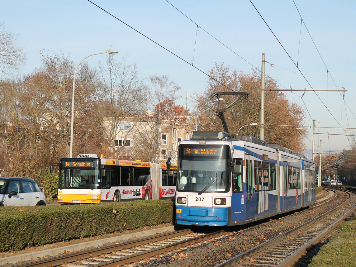 Mainz, Adtranz GT6M-ZR № 207