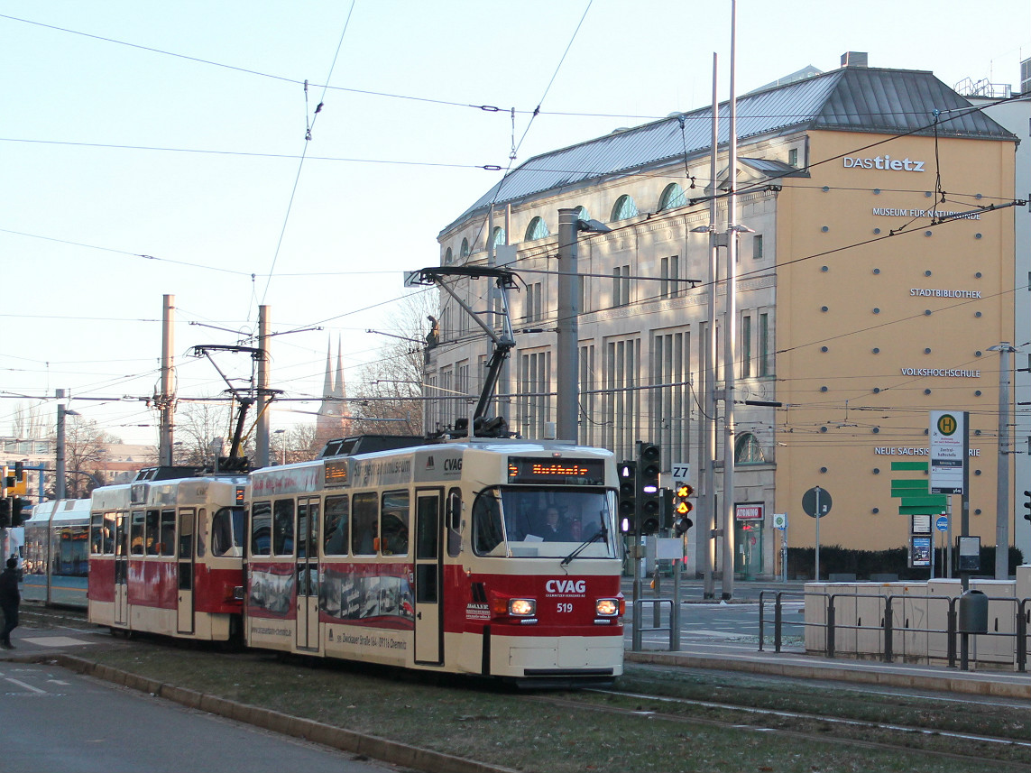 Хемниц, Tatra T3DM № 519