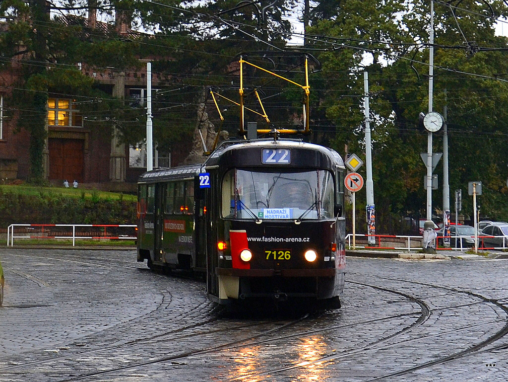 Прага, Tatra T3SUCS № 7126
