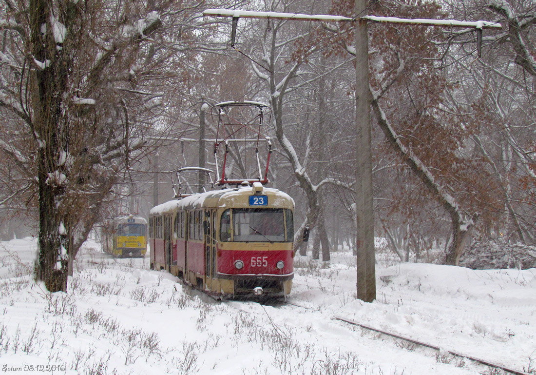 Харьков, Tatra T3SU № 665