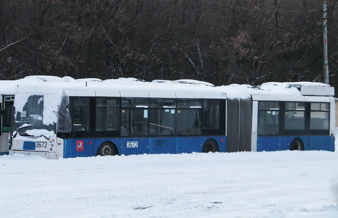 Москва, Тролза-6206.00 «Мегаполис» № 3672