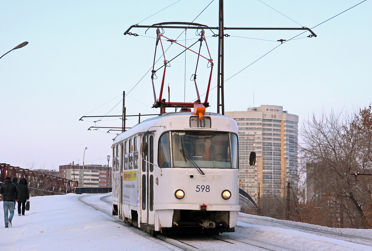 Екатеринбург, Tatra T3SU № 598