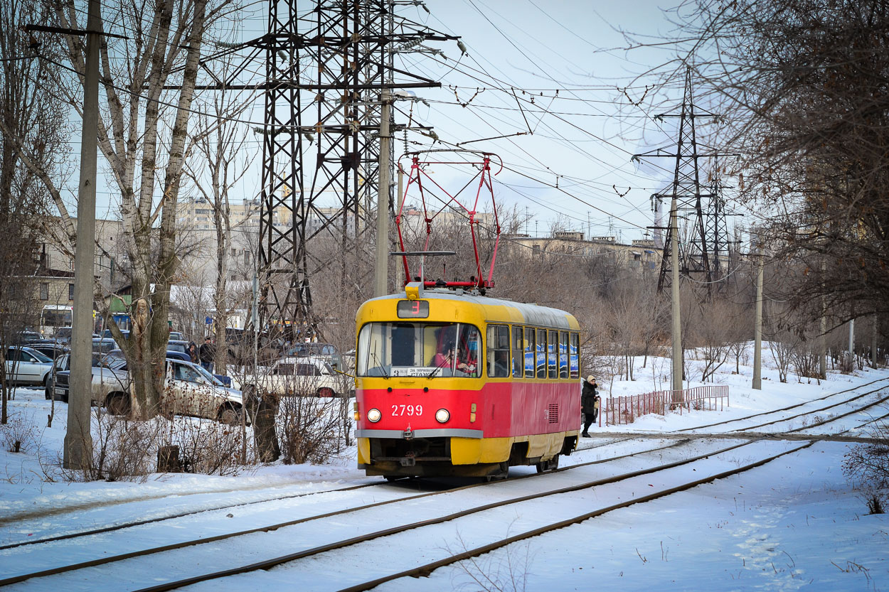Волгоград, Tatra T3SU № 2799