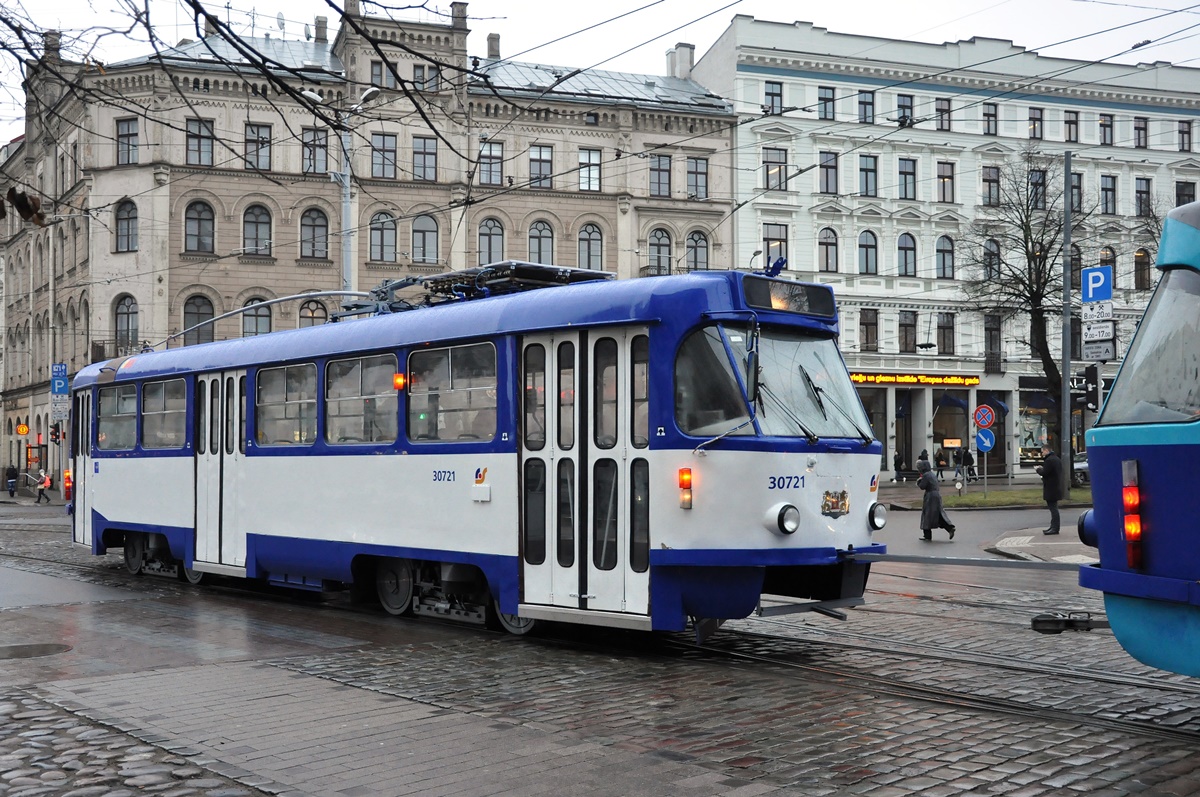 Рига, Tatra T3A № 30721