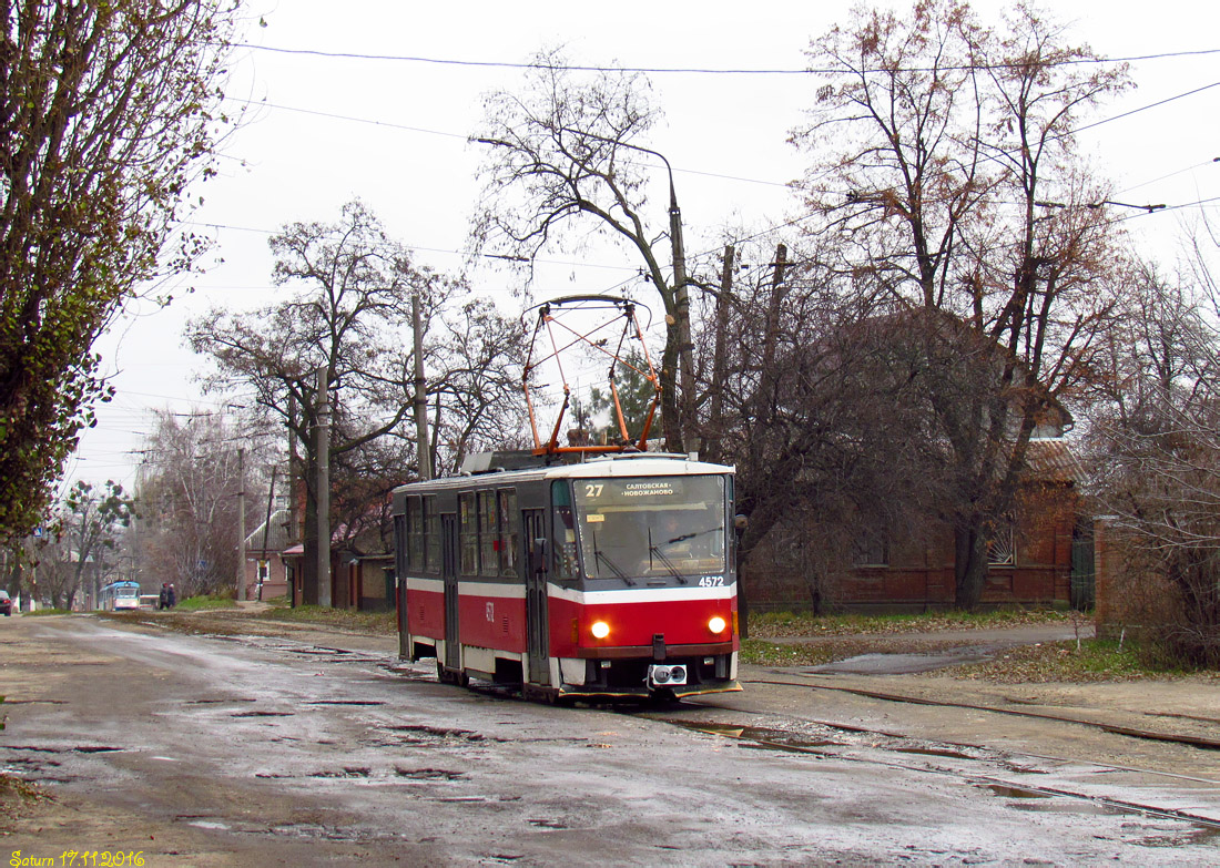 Харьков, Tatra T6B5SU № 4572