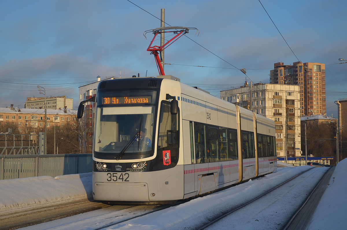 Москва, 71-414 (Pesa Fokstrot) № 3542 Москва, 71-414 (Pesa Fokstrot) № 3542