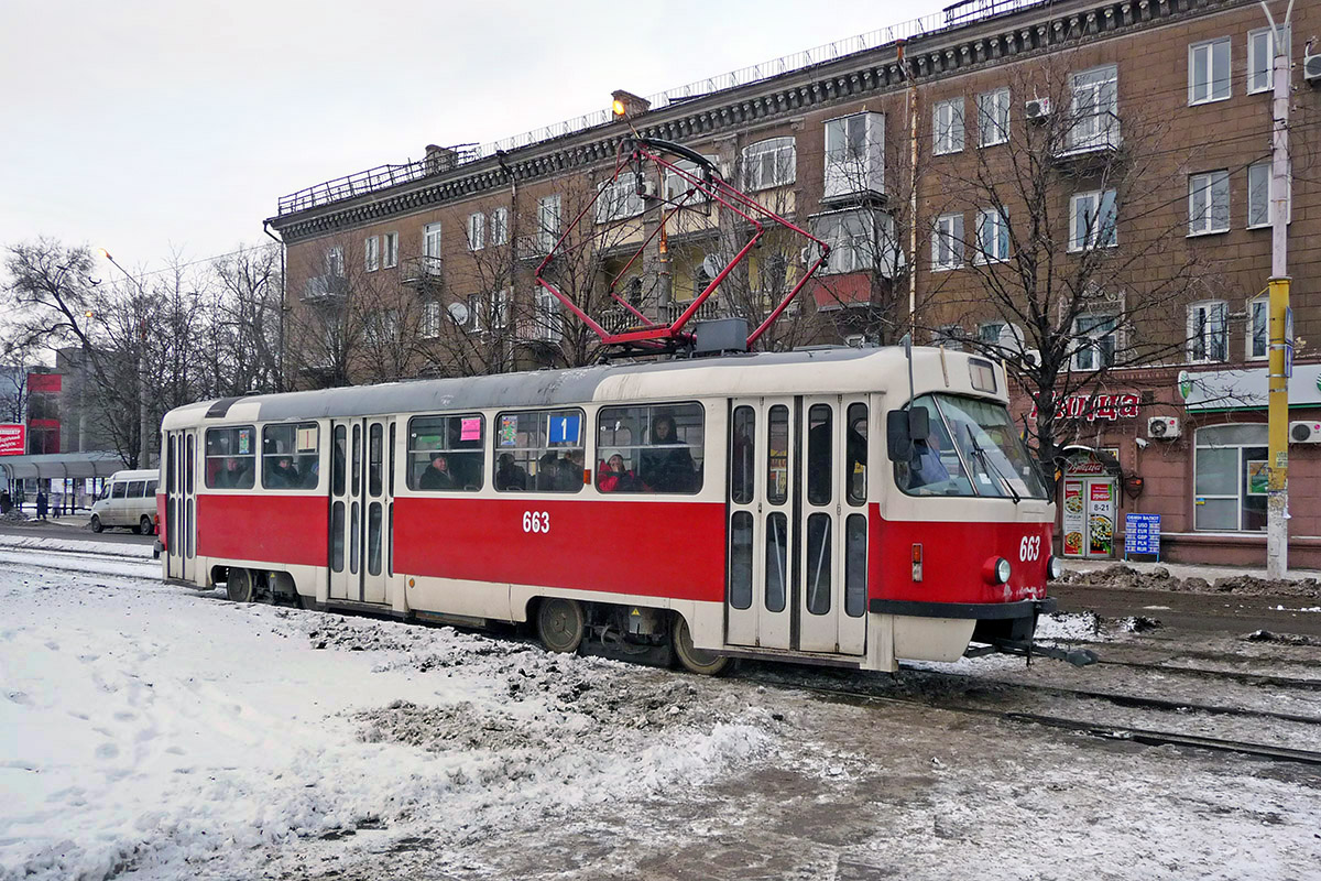 Каменское, Tatra T3SUCS № 663