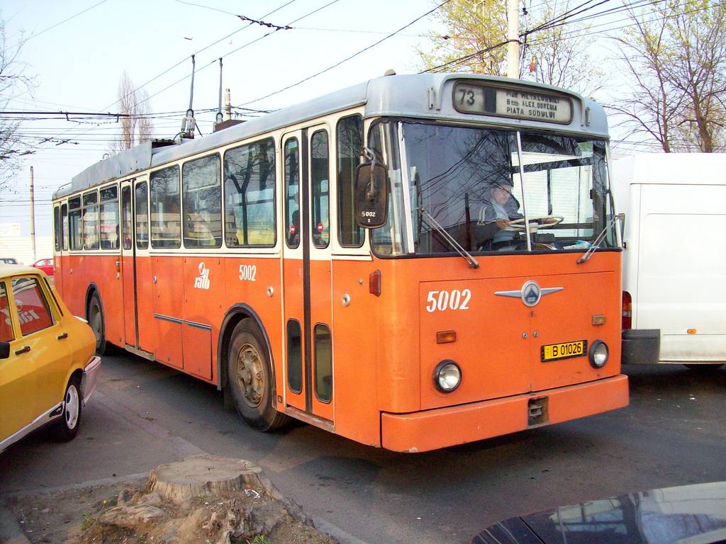 Бухарест, Saurer № 5002