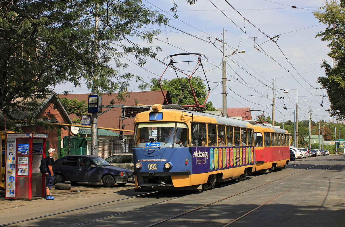 Краснодар, Tatra T3SU № 092