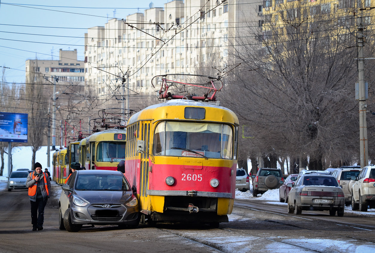 Volgograd, Tatra T3SU (2-door) № 2605