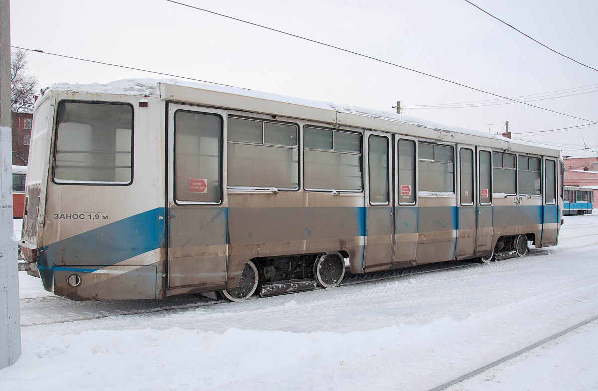 Omsk, 71-608KM Br. 73; Omsk — 2016-2017 — Receipt of 71-608 trams from Moscow