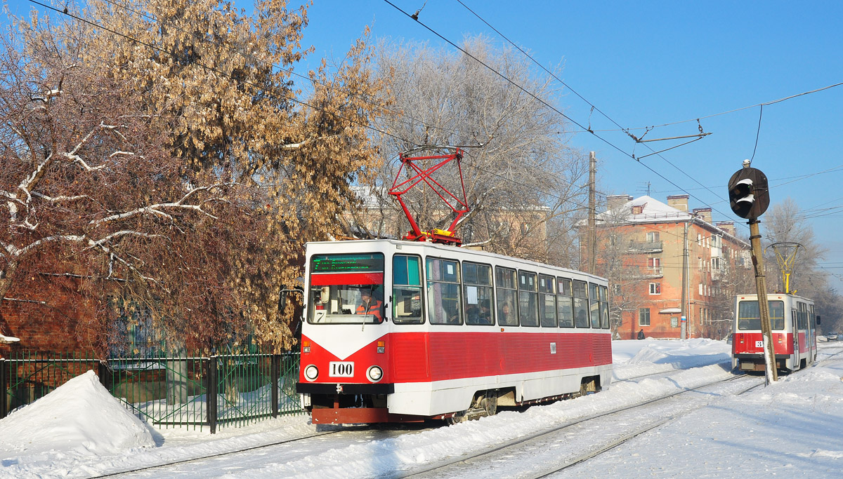 Омск, 71-605 (КТМ-5М3) № 100