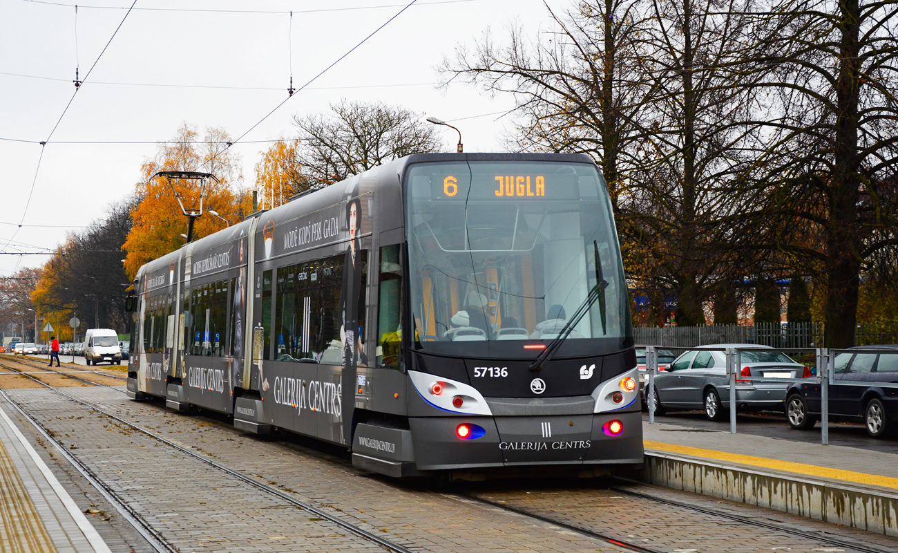 Рига, Škoda 15T ForCity Alfa Riga № 57136