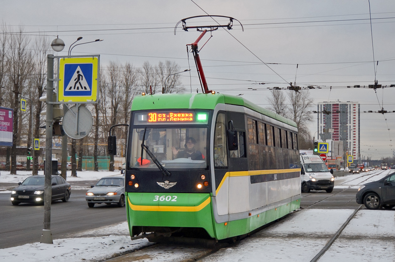 Санкт-Петербург, ЛМ-68М2 (мод. СПб ГЭТ) № 3602