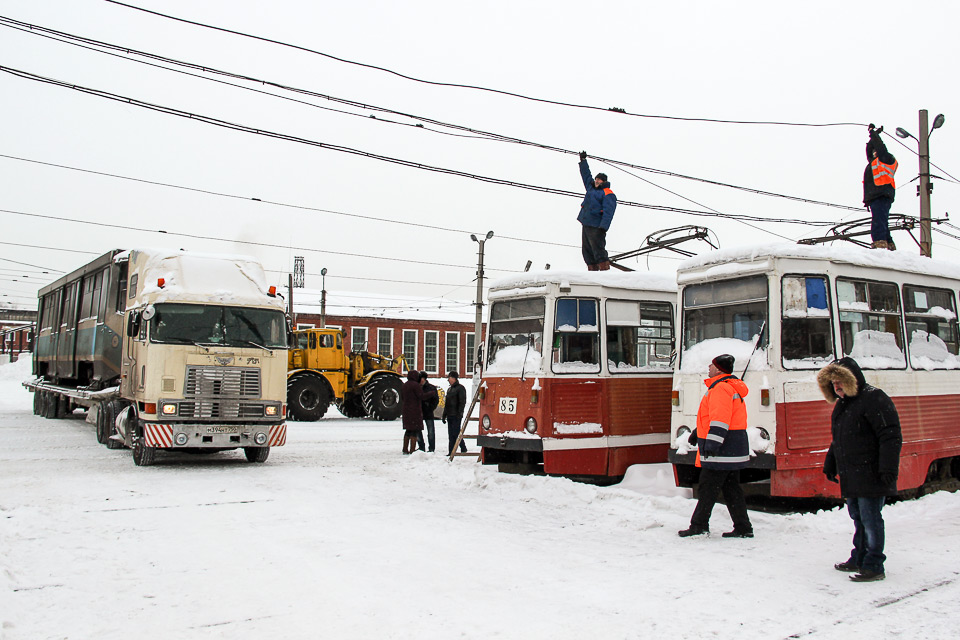 Омск, 71-608КМ № 72; Омск — 2016-2017 — Поступление вагонов 71-608КМ из Москвы