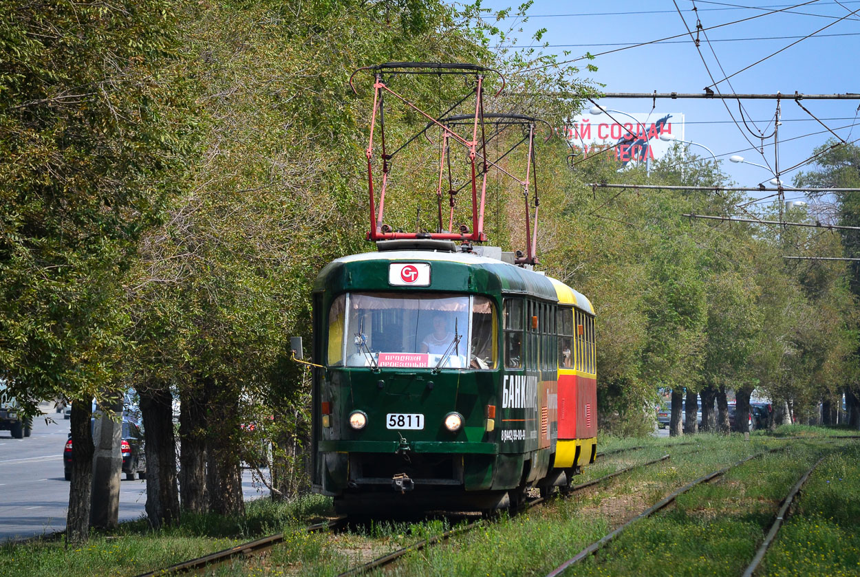 Волгоград, Tatra T3SU № 5811