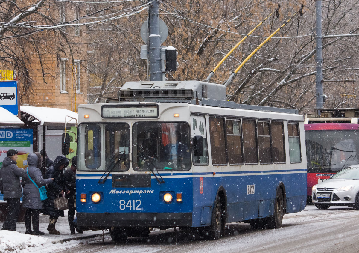 Москва, ЗиУ-682ГМ1 (с широкой передней дверью) № 8412