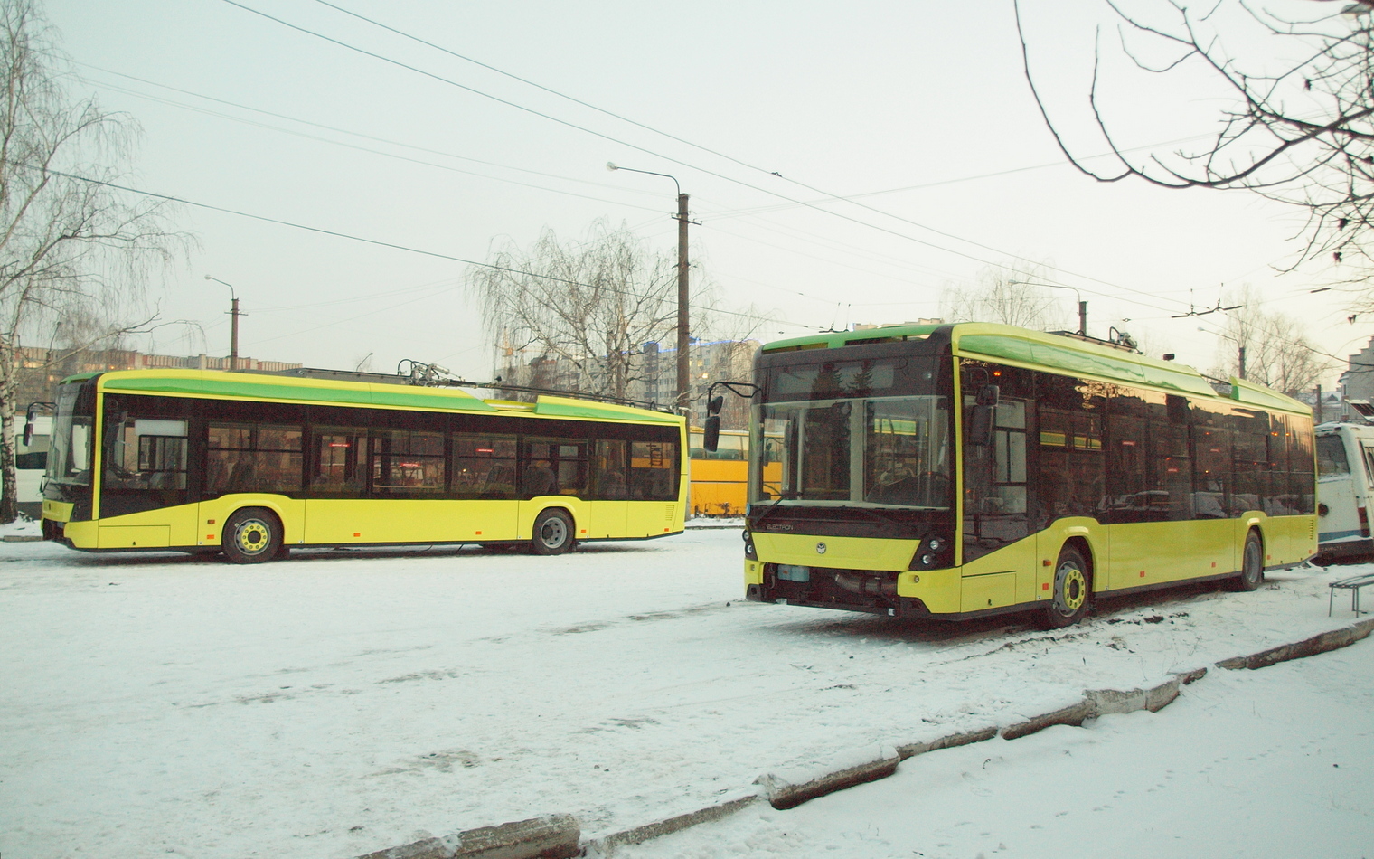 Львов, Electron T19102 № 120; Львов, Electron T19102 № 121