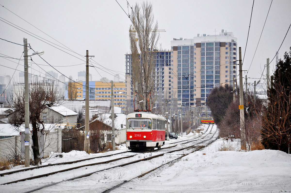 Волгоград, Tatra T3SU № 2702