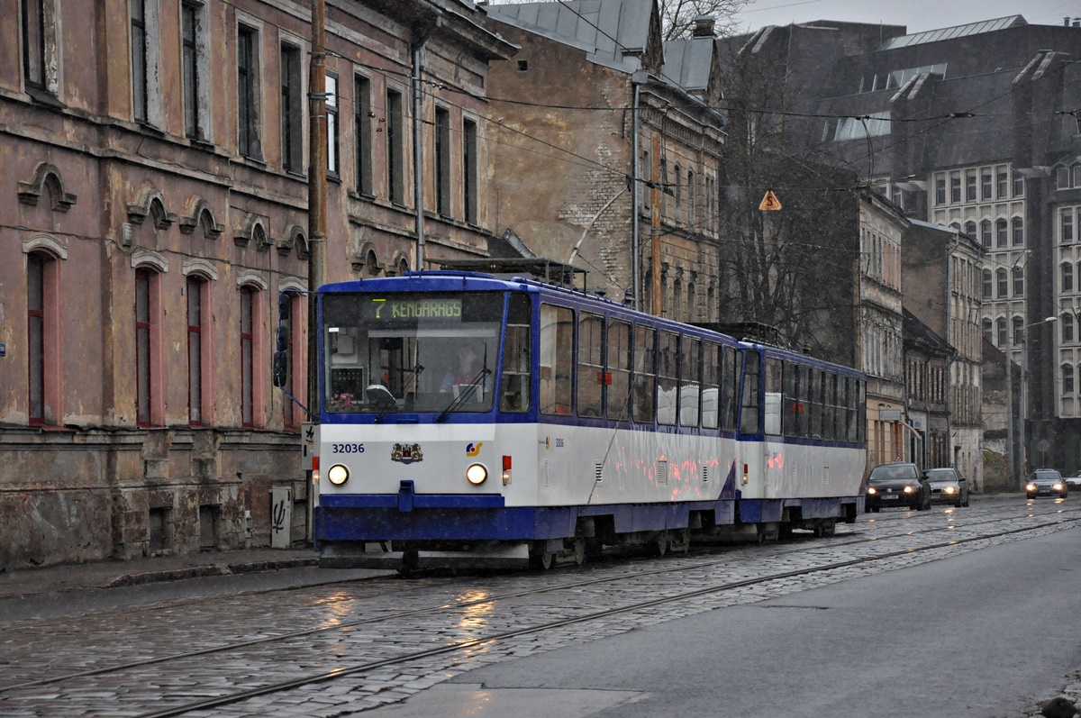 Рига, Tatra T6B5SU № 32036; Рига, Tatra T6B5SU № 32047