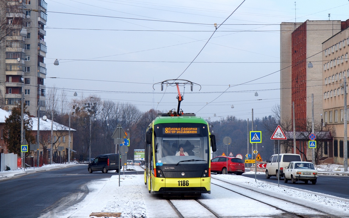 Львов, Electron T3L44 № 1186
