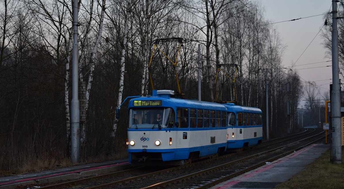 Острава, Tatra T3SUCS № 999