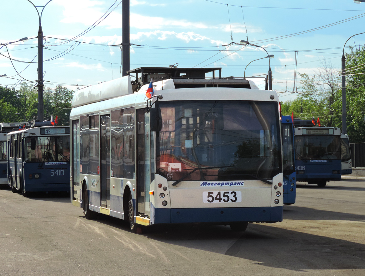Москва, Тролза-5265.00 «Мегаполис» № 5453