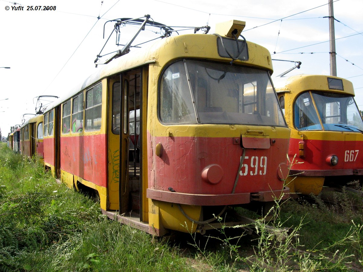 Харьков, Tatra T3SU № 599