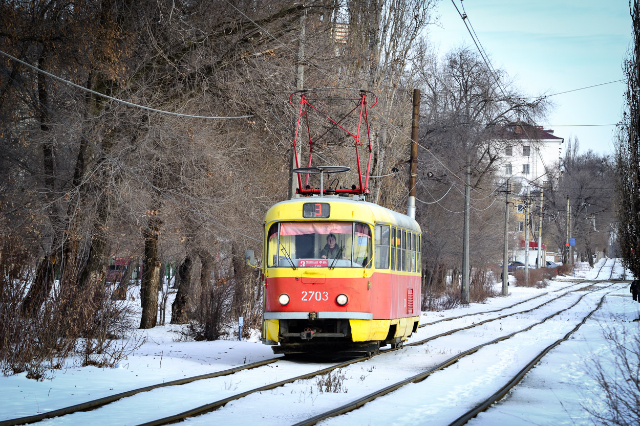Wolgograd, Tatra T3SU Nr. 2703