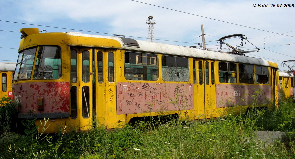 Харьков, Tatra T3SU № 653