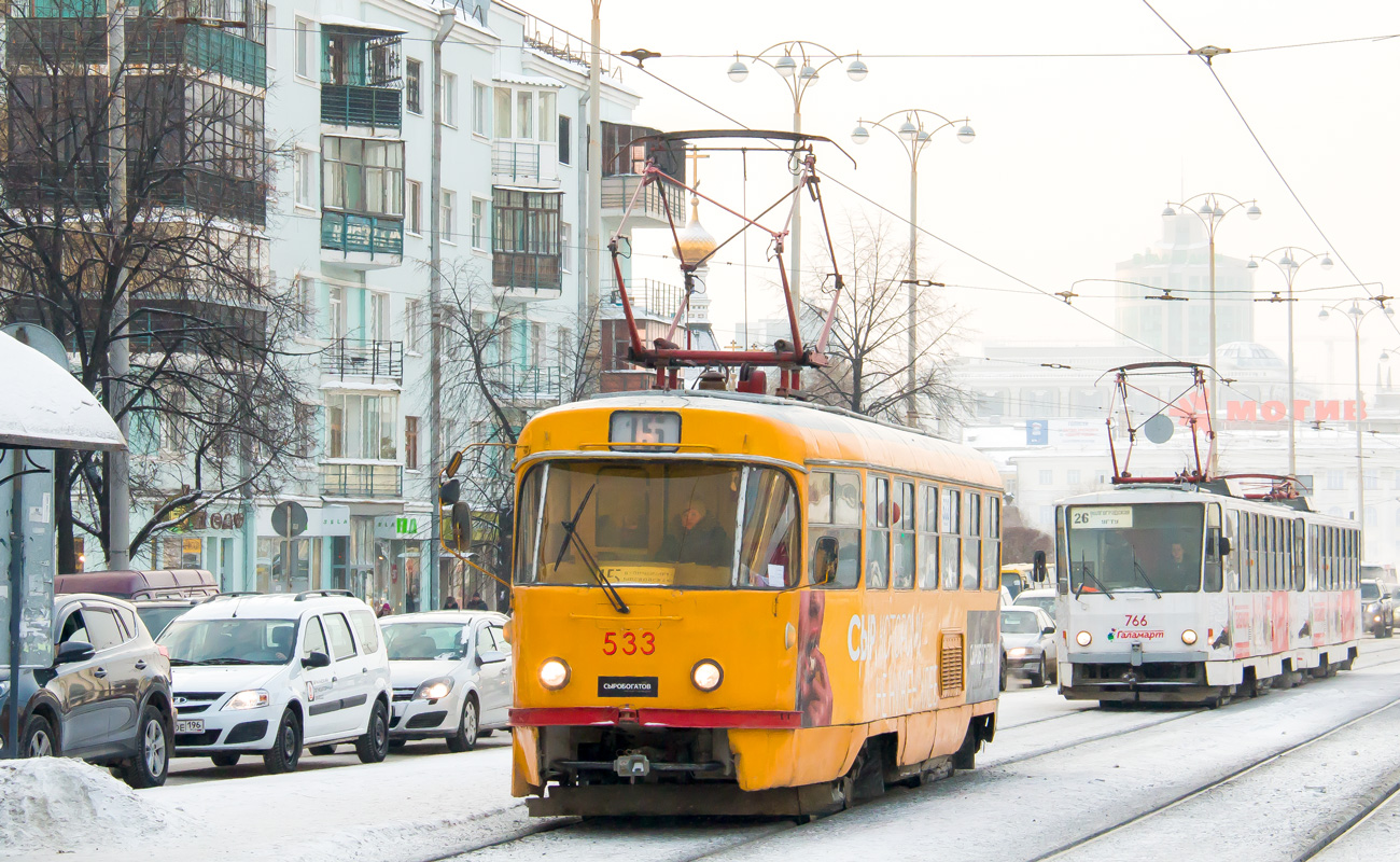 Yekaterinburg, Tatra T3SU č. 533